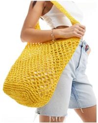 South Beach - Crochet Tote Bag - Lyst