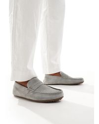 ASOS - – mokassin-schuhe aus wildleder - Lyst
