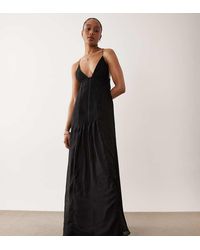 ASOS - Asos Design Tall Genie Lace Pleated Maxi Dress - Lyst