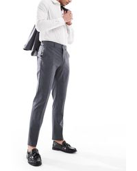 ASOS - Washable Slim Suit Trousers With Lightweight Worsted Wool - Lyst