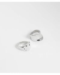 Reclaimed Vintage - 2 Pack Molten Rings - Lyst