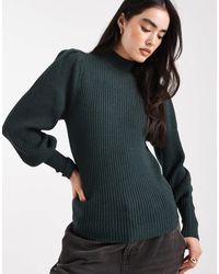 ONLY - – hochgeschlossener strickpullover - Lyst