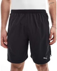 PUMA - Pantalones Cortos De 7" Negros Run Velocity De - Lyst