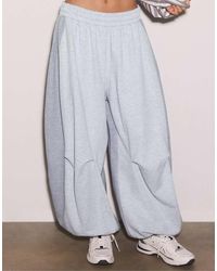 Stradivarius - Balloon Jogger Trousers With Stoppers - Lyst
