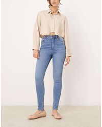 New Look - Lift And Shape Jenna Skinny Jeans - Lyst