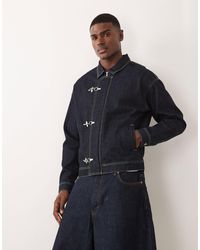 Jack & Jones - Fireman Clasp Denim Jacket - Lyst