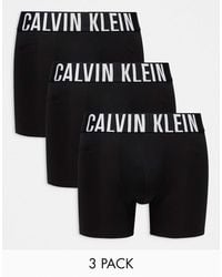 Calvin Klein - – intense power – 3er-pack eng geschnittene boxershorts - Lyst