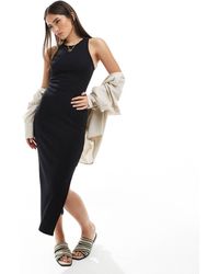 New Look - – geripptes midikleid - Lyst
