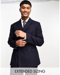 ASOS - Slim Double Breasted Suit Jacket - Lyst