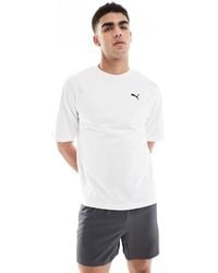 PUMA - Wardrobe Essentials Boxy T-Shirt - Lyst