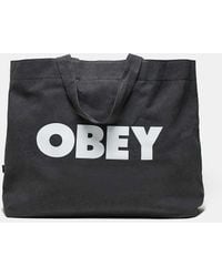 Obey - Pigment Dyed Tote Bag - Lyst