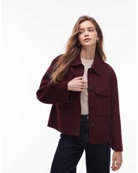 ARKET - Double Layer Wool Jacket With Button Front And Front Pockets - Lyst