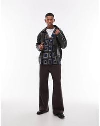 TOPMAN - baggy Fit Textured jogger - Lyst