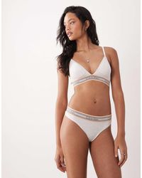 Calvin Klein - Icon Cotton Modal Thong - Lyst