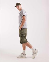 Levi's - Pantalones Cortos Vaqueros Cargo Caquis Holgados 478 De -Verde - Lyst