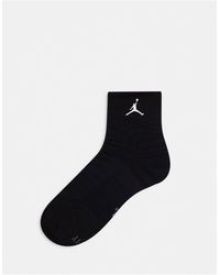 Nike - Flight Ankle Socks Black/ White - Lyst