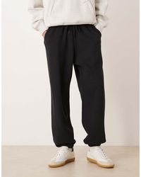 Abercrombie & Fitch - Essential Cinch baggy joggers - Lyst