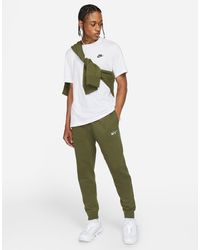 يلزم nike logo taping sweatpants in 