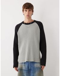 Weekday - Boxy Fit Raglan Sweater - Lyst
