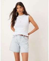 ASOS - Cinched Tank Top With Asymmetric Hem - Lyst