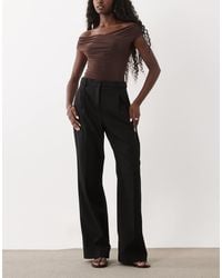 Mango - Tailored Straight Trouser - Lyst