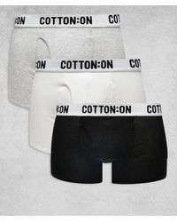 Cotton On - 3 Pack Boxers - Lyst