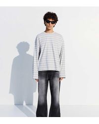 Bershka - Tall Straight Flared Jeans - Lyst
