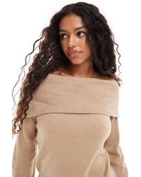 Threadbare - Off-shoulder Jumper - Lyst