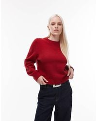 & Other Stories - Crew Neck Jumper With Volume Sleeves - Lyst