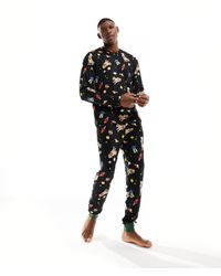 Chelsea Peers - Pijama largo con estampado - Lyst