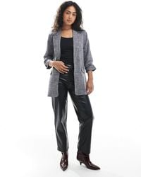 Vero Moda - Ruched Sleeve Blazer - Lyst