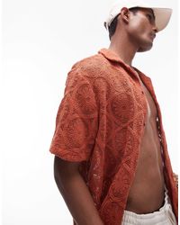 TOPMAN - – kurzärmliges hemd - Lyst