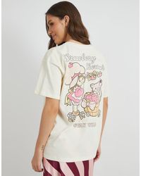 Skinnydip London - London Strawberry Shortcake Stay Wild T-Shirt - Lyst