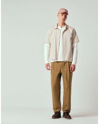 ASOS - Oversized Tapered Trousers With Pleat - Lyst