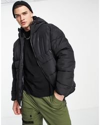 Pull&Bear Down and padded jackets for Men - Up to 64% off | Lyst
