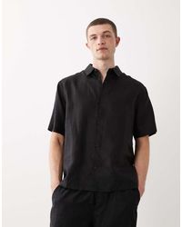 ASOS - 100% Linen Relaxed Shirt - Lyst