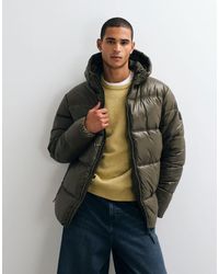 Threadbare - Padded Puffer Jacket With Hood - Lyst
