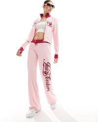 Juicy Couture - Retro Towelling Flare Tracksuit Bottoms Co-ord - Lyst
