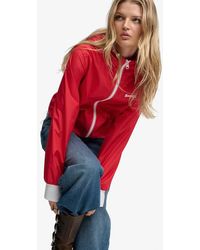 Bench x Superdry & Co - Hooded Shell Zip Jacket - Lyst