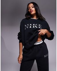 Nike - – phoenix fleece gym life – sweatshirt - Lyst