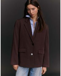 Bershka - Basic Blazer - Lyst