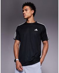adidas Originals - Adidas training - essential - t-shirt à 3 bandes - Lyst