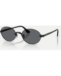 Ray-Ban - Rb3929 Oval Polarised Sunglasses With Lens - Lyst