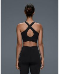 Oysho - Light Touch Crossover Back Tank Top - Lyst