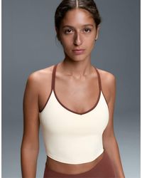 Oysho - Comfortlux Contrast Strap Tank Top - Lyst