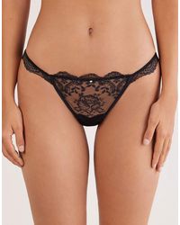 Intimissimi - La Vie En Rose Thong With Side Straps - Lyst