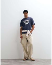 Abercrombie & Fitch - Patch Logo T-shirt - Lyst