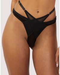 Playful Promises - Eddie Crossover Thong - Lyst