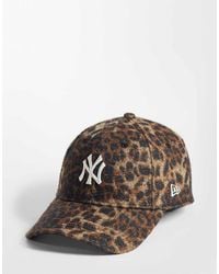 KTZ - Ny Yankees Logo 9Forty Cap Met Luipaardprint - Lyst