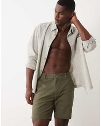 ASOS - Skinny Fit Mid Length Chino Shorts - Lyst